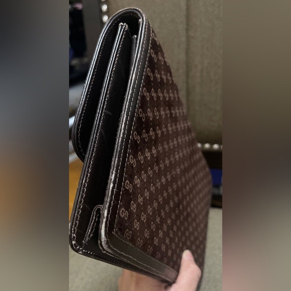 GUCCI Vintage Horsebit 1955 Clutch bag - Picture 4 of 9